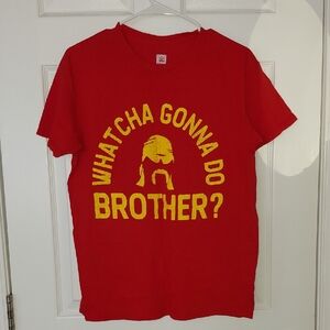 Hulk Hogan Official T-shirt WW Authentic From The Stadium Merch Stand